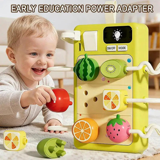 Montessori Sensory Busy Board With Light And Sound - ToylandEU™