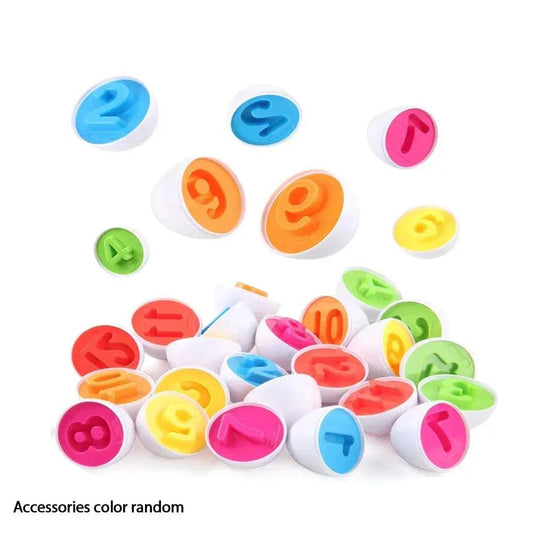 Montessori Sensory Eggs Shape Sorter Educational Toy - ToylandEU™