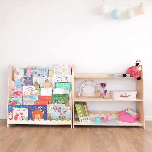 Montessori Toy Shelf | Baltic Birch Ply | Toylandeu™