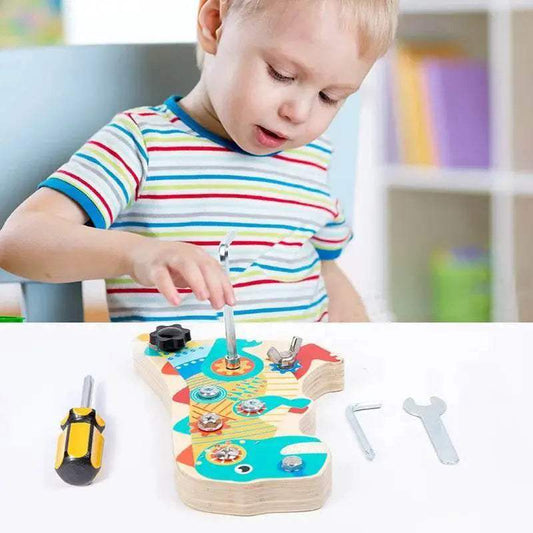 Montessori Wooden Dinosaur Tool Set - ToylandEU™