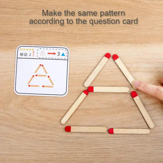 Montessori Wooden Puzzle Educational Logic Toy For Kids - ToylandEU™