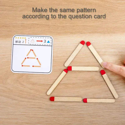 Montessori Wooden Puzzle Educational Logic Toy For Kids - ToylandEU™
