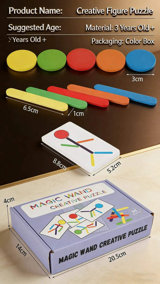 Montessori Wooden Toys Brain Development Non Toxic Wood - ToylandEU™