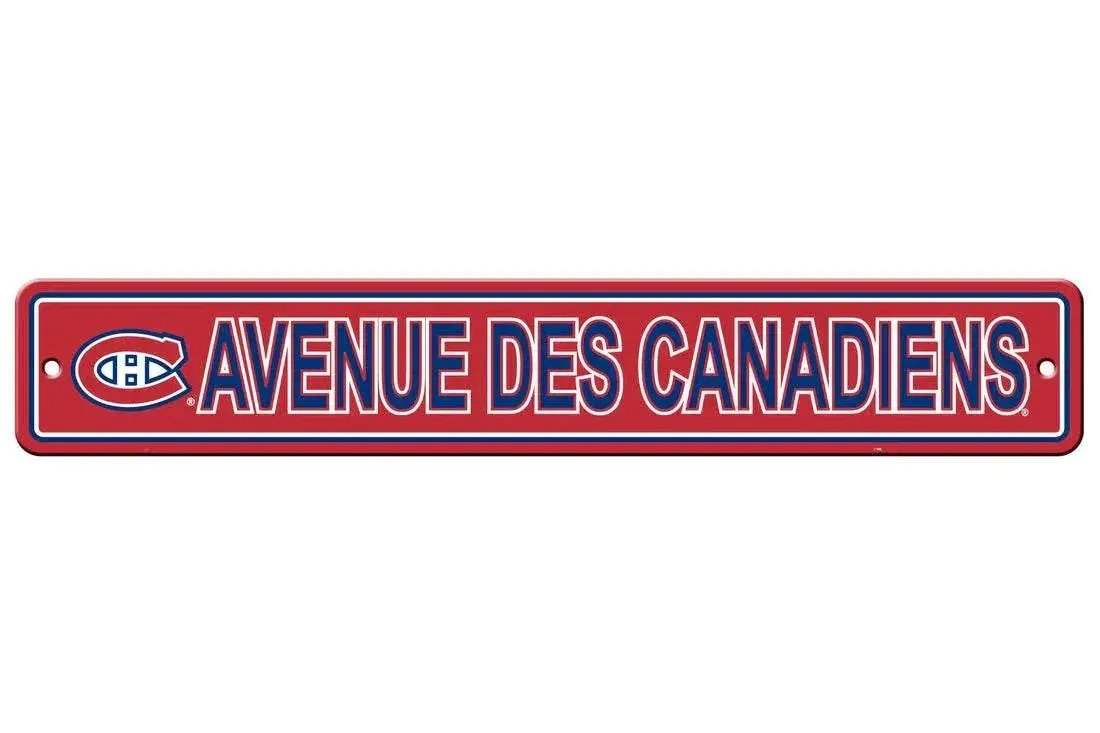 Montreal Canadiens 4x24 Plastic Street Style Signage - ToylandEU™