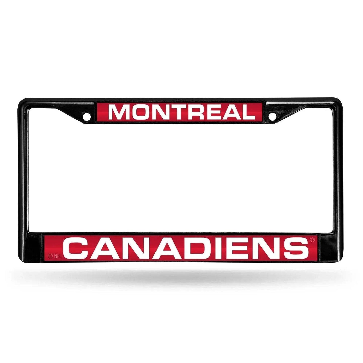 Montreal Canadiens License Plate Frame Chrome Black - ToylandEU™