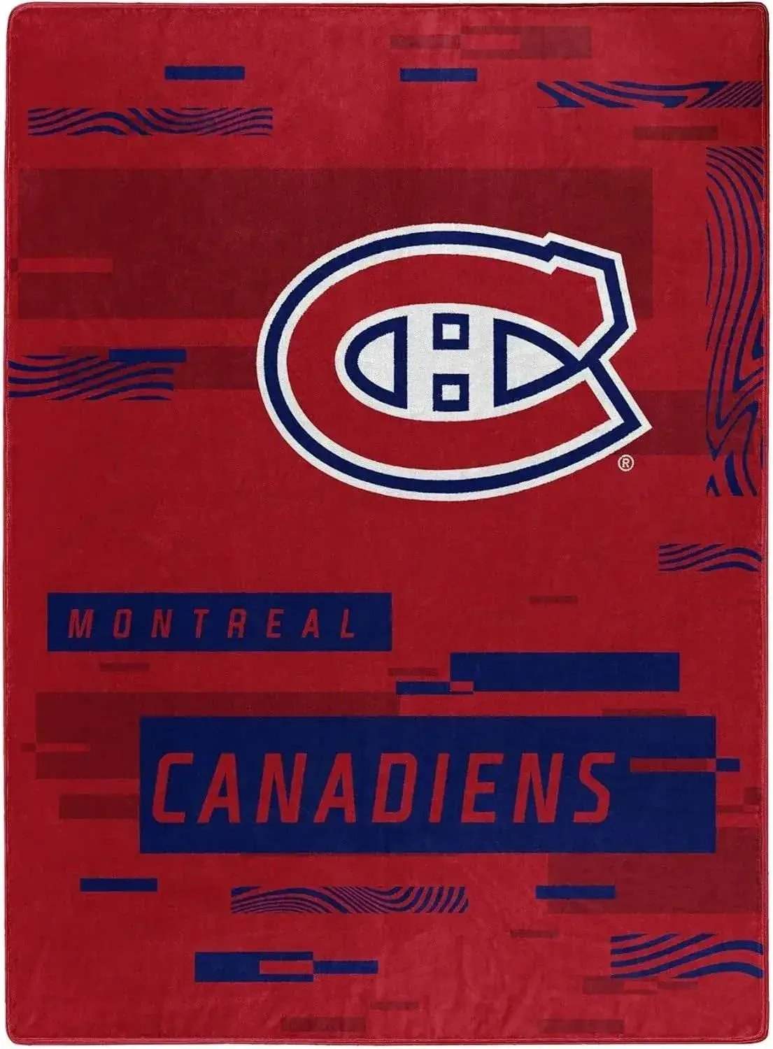Montreal Canadiens Raschel Blanket 60x80 Digitize Design - ToylandEU™