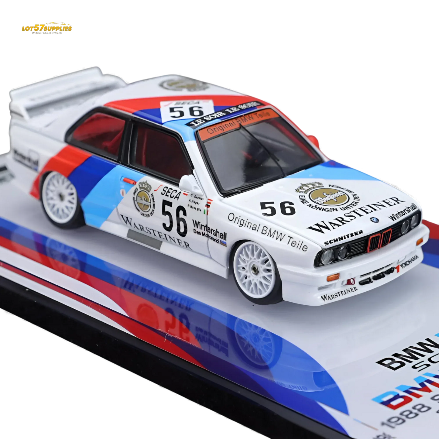 Mortal BMW M3 E30 M Power SPA Endurance Race 1:64 - ToylandEU