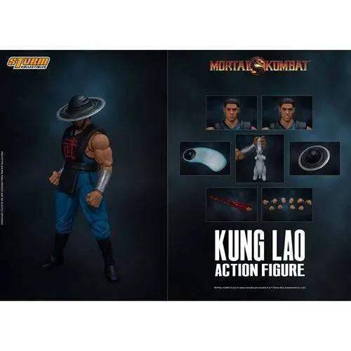 Mortal Kombat Kung Lao 1 12 Interchangeable Heads - ToylandEU™