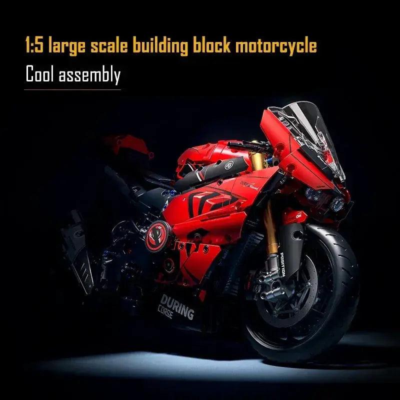 Motorcycle Building Blocks Educational Kit 2024 Pieces - ToylandEU™