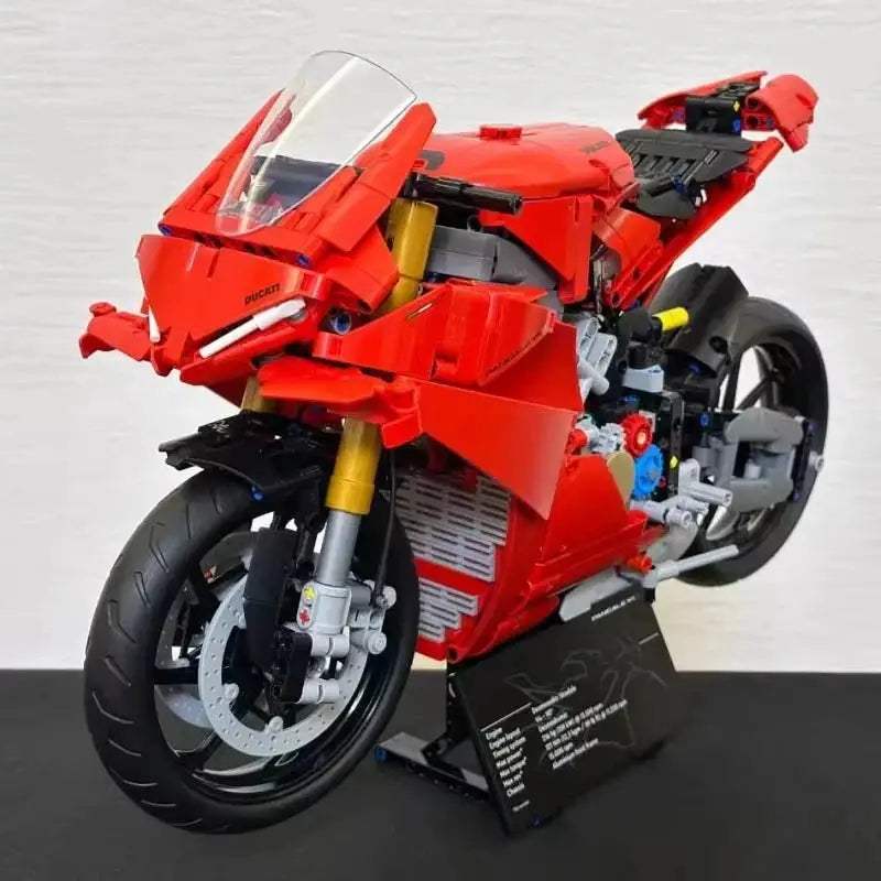 Motorcycle Building Blocks Lego Compatible Racing Kit - ToylandEU™