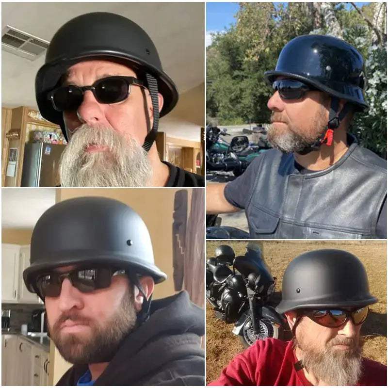 Motorcycle Half Helmet for All Seasons Unisex Cruiser - ToylandEU