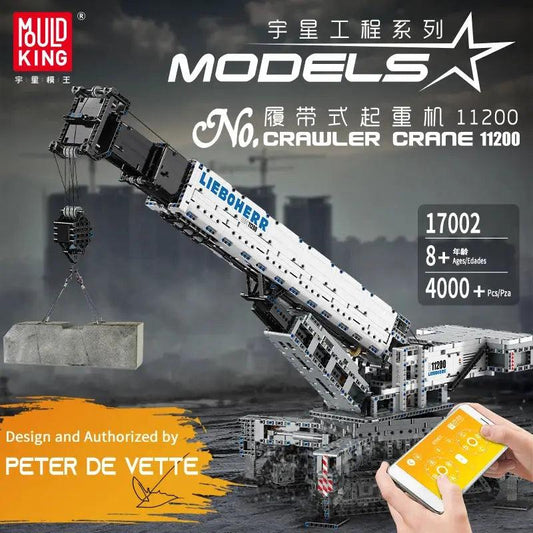 Mould King 17002 RC Excavator Kit With 4000 Pieces - ToylandEU™