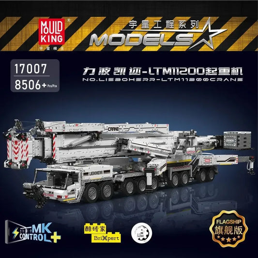 Mould King Motorized Crane Truck Building Set With Remote Control - ToylandEU