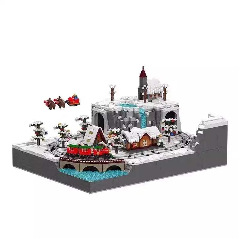 Mould King RC Train Set Building Blocks Amusement Park - ToylandEU™