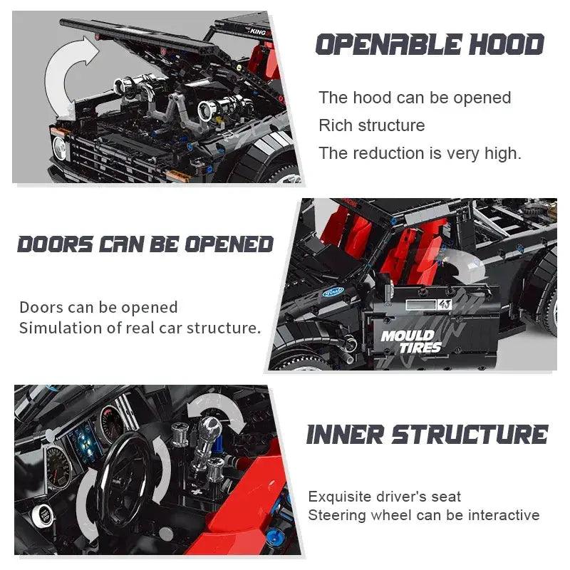 Mould King Tech Car Building Blocks Remote Truck - ToylandEU™