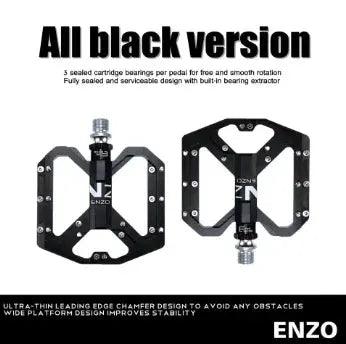 Non Slip Mountain Bike Pedals Aluminum Flat Platform - ToylandEU™