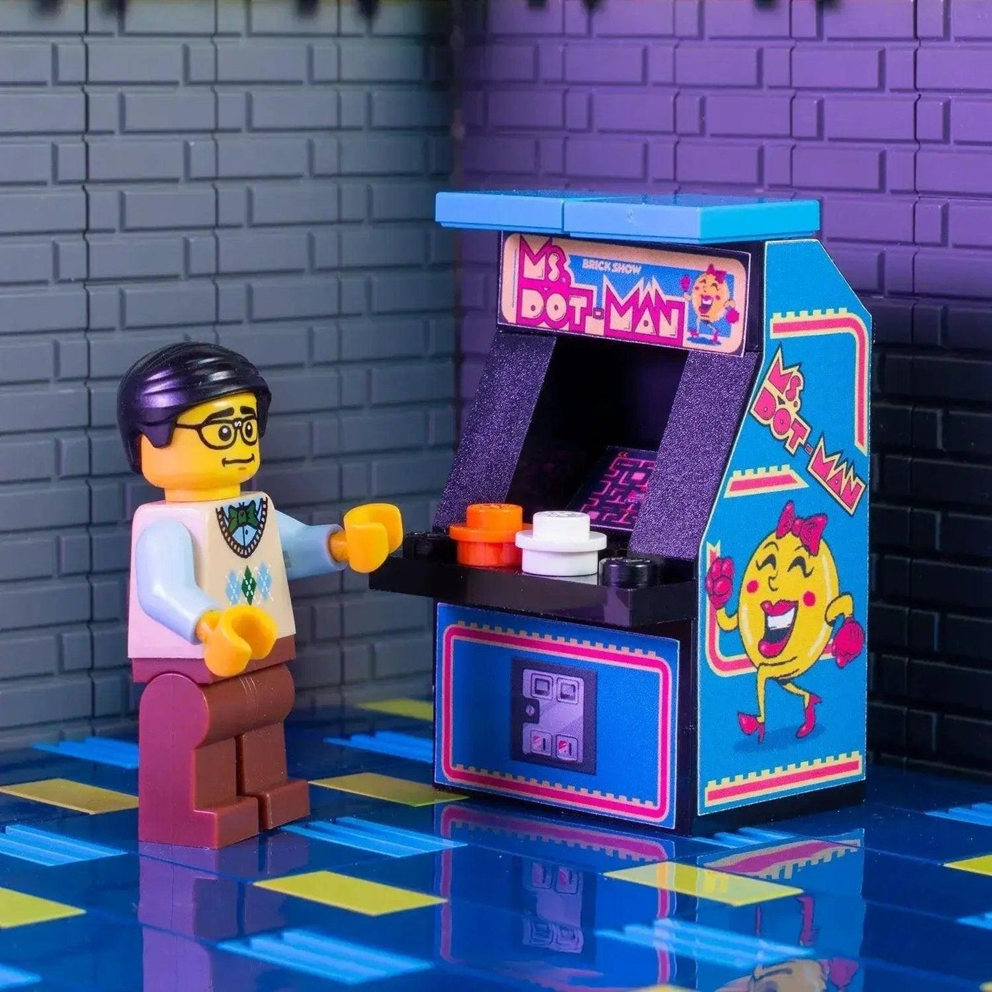 Ms. Dot-Man Classic Arcade Machine - ToylandEU™