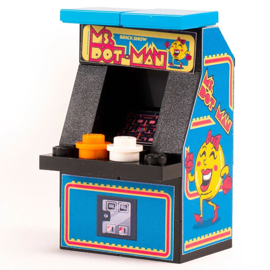 Ms. Dot-Man Custom Arcade Machine made with LEGO parts - B3 Customs - ToylandEU
