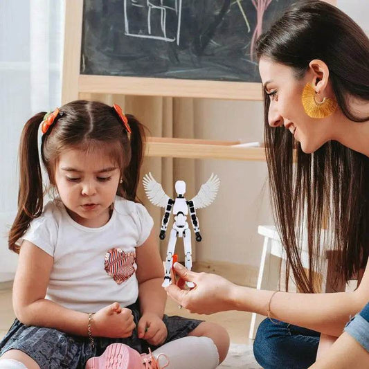 Multi Joint Movable Doll 3D Printed Robot Toy - ToylandEU