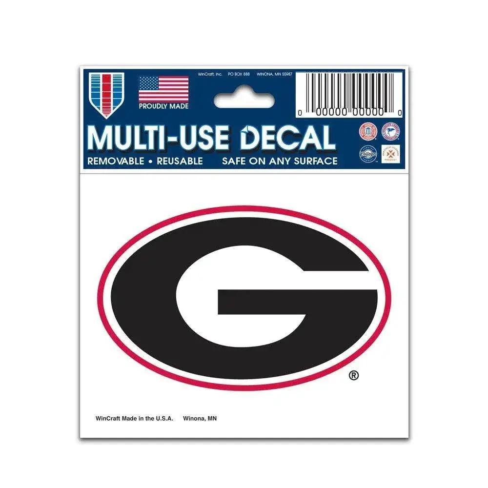 Georgia Bulldogs Outdoor Vinyl Decal 3x4 Multi Use for Cars - ToylandEU™