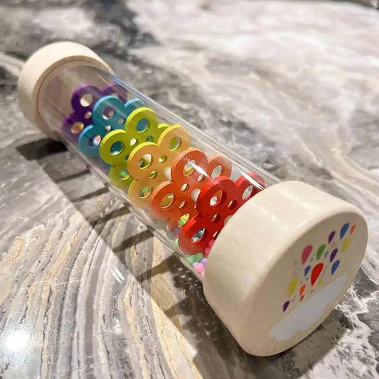 Musical Rain Stick Rattle: Sensory Development Toy for Babies - ToylandEU