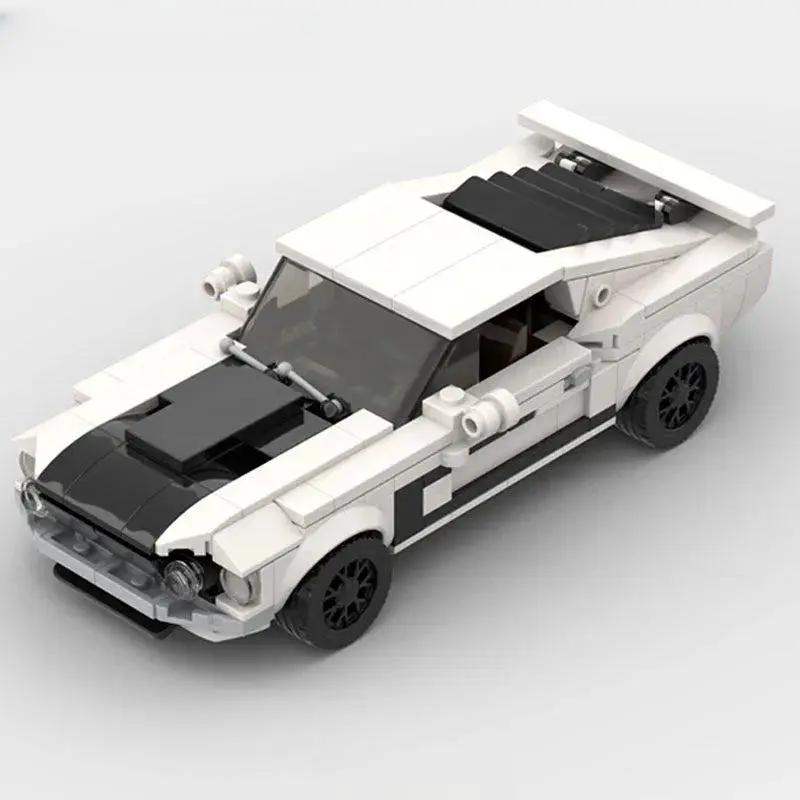 Mustang Boss 302 Lego Cars Minifigures Collectible Set - ToylandEU™