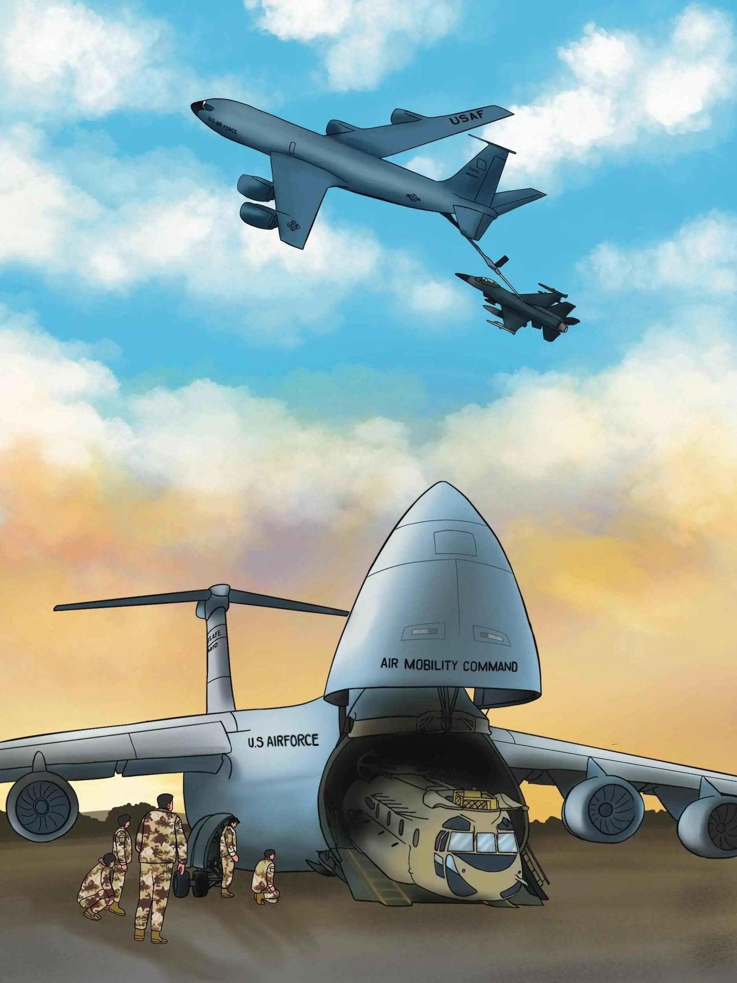 My Daddy My Airman Air Force Kids Book Heartwarming - ToylandEU™