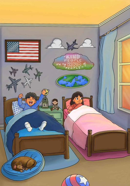 My Daddy My Airman Air Force Kids Book Heartwarming - ToylandEU™