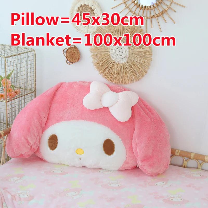 My Melody Plush Pillow | 100cm Length | Toylandeu™