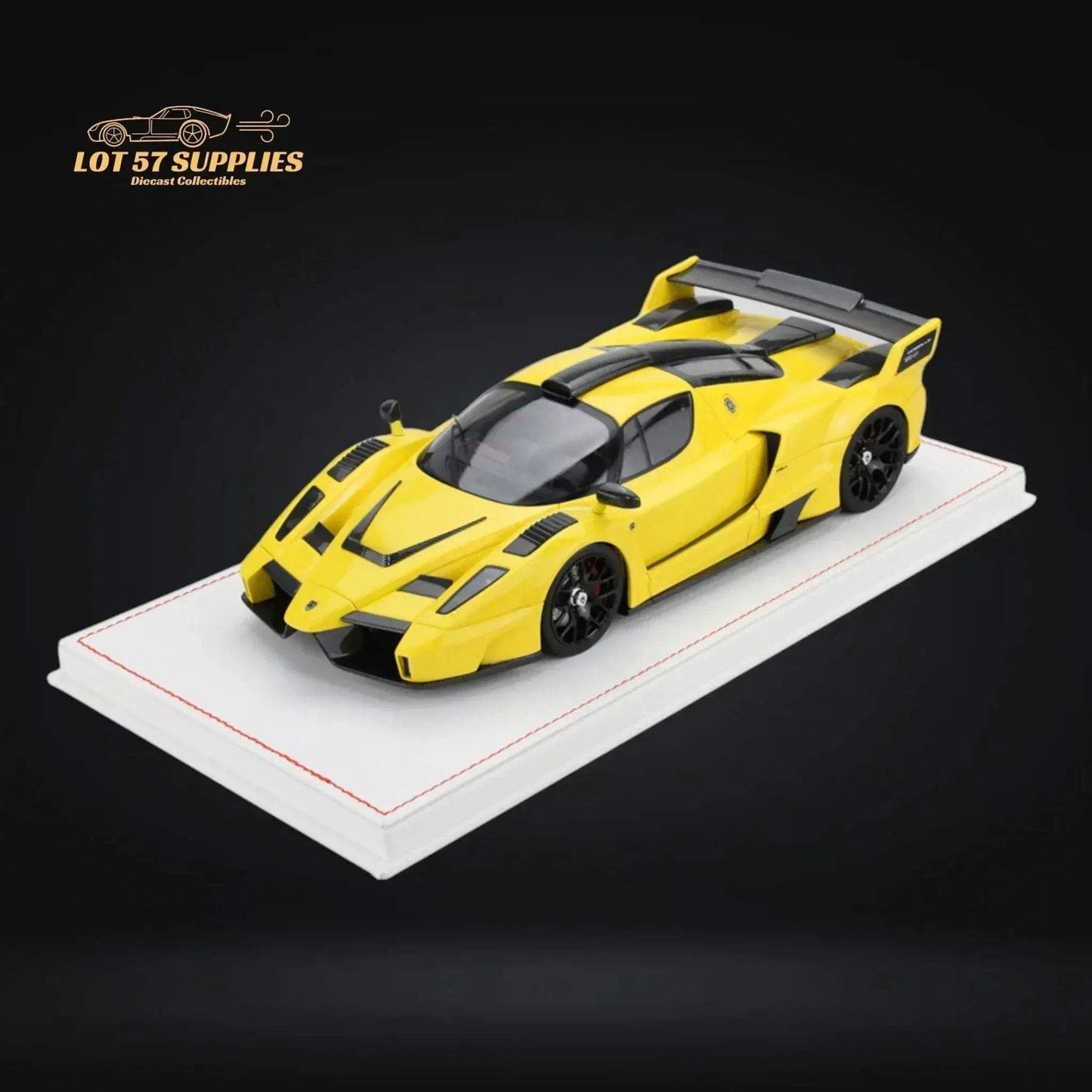 NA Enzo Gemballa MIG U1 Resin Model YELLOW 1:18 Limted to 66 Pieces - ToylandEU