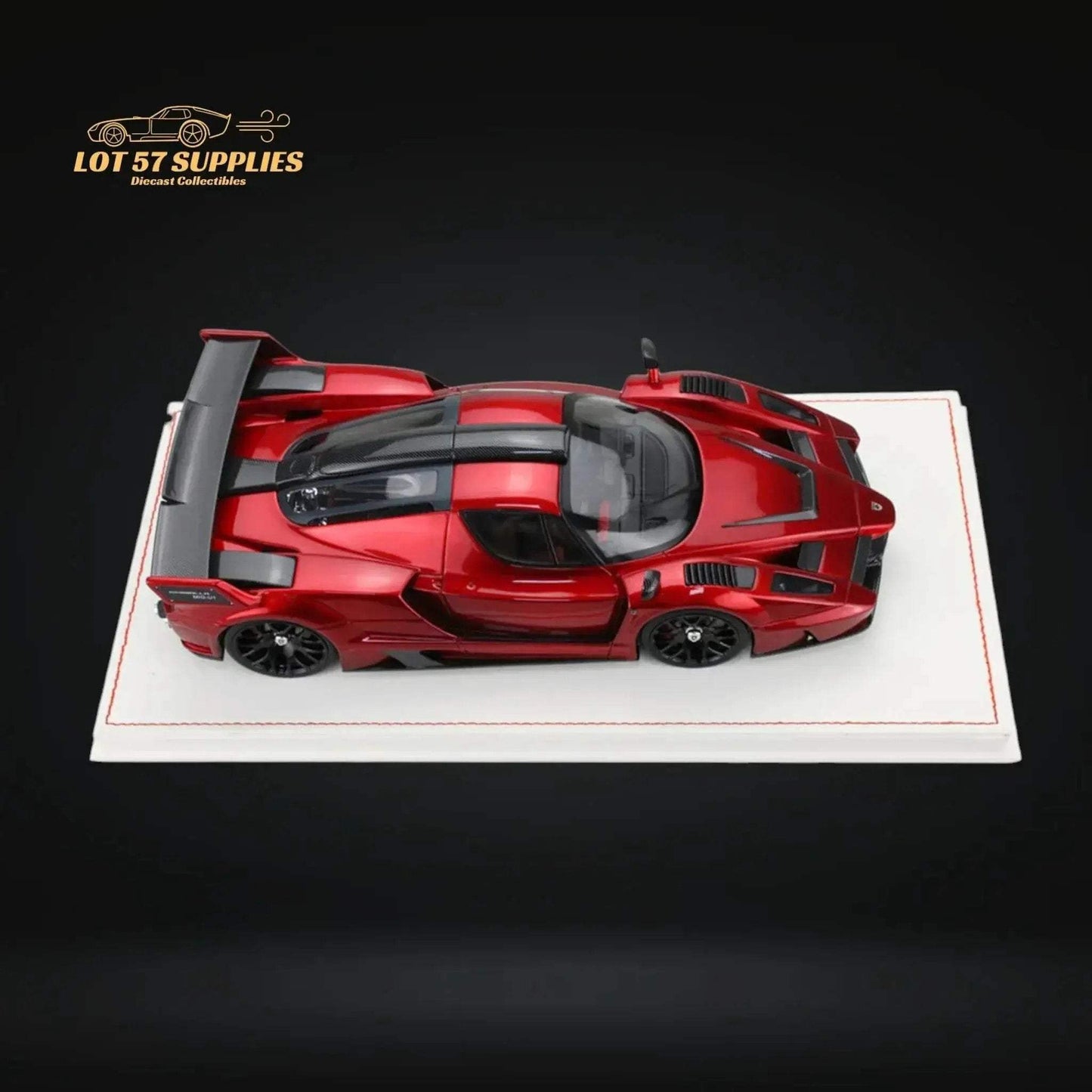 NA Ferrari Enzo Gemballa MIG U1 Resin Model METALLIC RED 1:18 Limited to 66 Pieces - ToylandEU