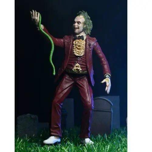 NECA Beetlejuice Red Tuxedo 7-Inch Action Figure - ToyShnip