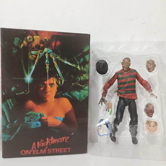 NECA Freddy Krueger Action Figure Collectible Model Toy - ToylandEU