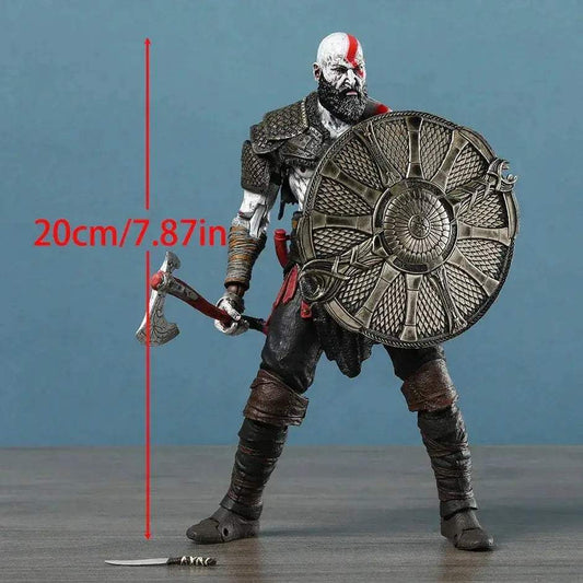 NECA God Of War 2018 Kratos PVC Action Figure 20 cm Collectible Model Toy Figurine - ToylandEU™