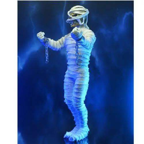 NECA Iron Maiden 'Mummy' Eddie Clothed 8-Inch Action Figure - ToyShnip