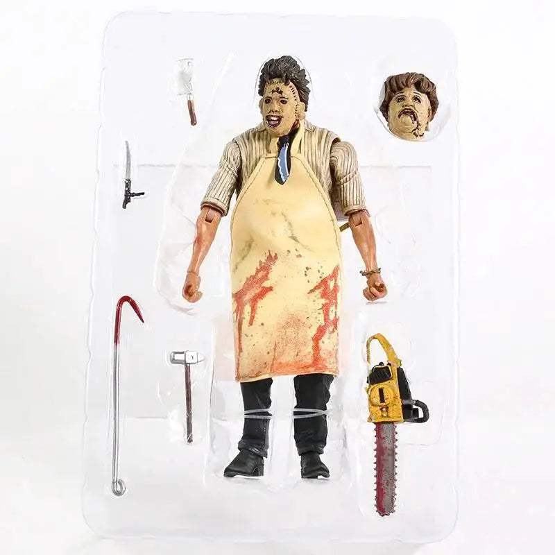 NECA Leatherface 7 Inches Action Figure with Accessories Toy - ToylandEU™