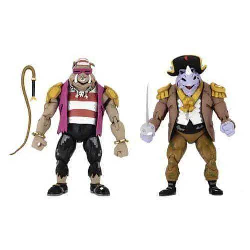 TMNT Pirate Bebop Rocksteady 7 Inch Action Figure 2 Pack - ToylandEU