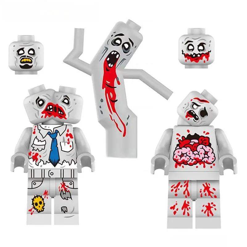 Zombie Lego Minifigures Trio For Collectible Display - ToylandEU™