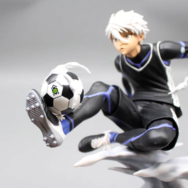 Nagi Seishiro Blue Lock Figure Dynamic Soccer Pose 21cm