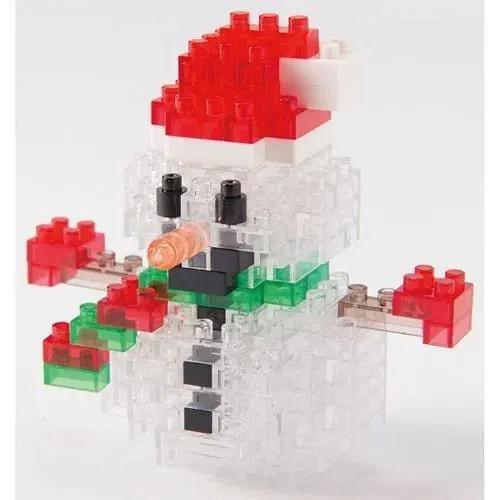 Christmas Snowman Version 2 Nanoblock Collection Series Constructible Figure - ToylandEU™