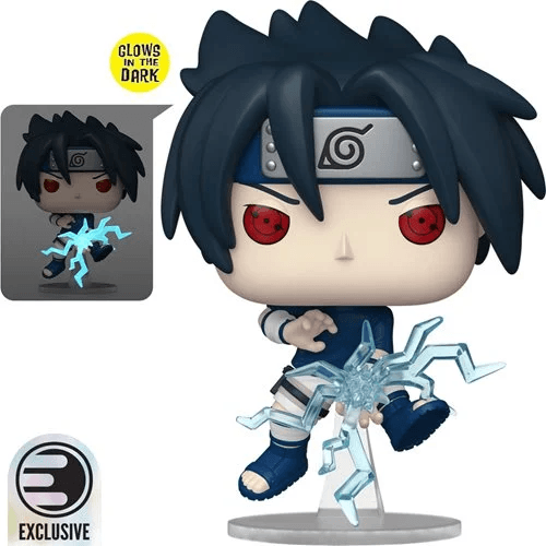 Funko Pop! Animation Naruto Sasuke Uchiha (Chidori) | Vinyl Figure | About 3.75 Inches Tall | Entertainment Earth Exclusive
