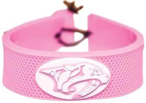 Nashville Predators Pink Leather Hockey Bracelet For Kids - ToylandEU™
