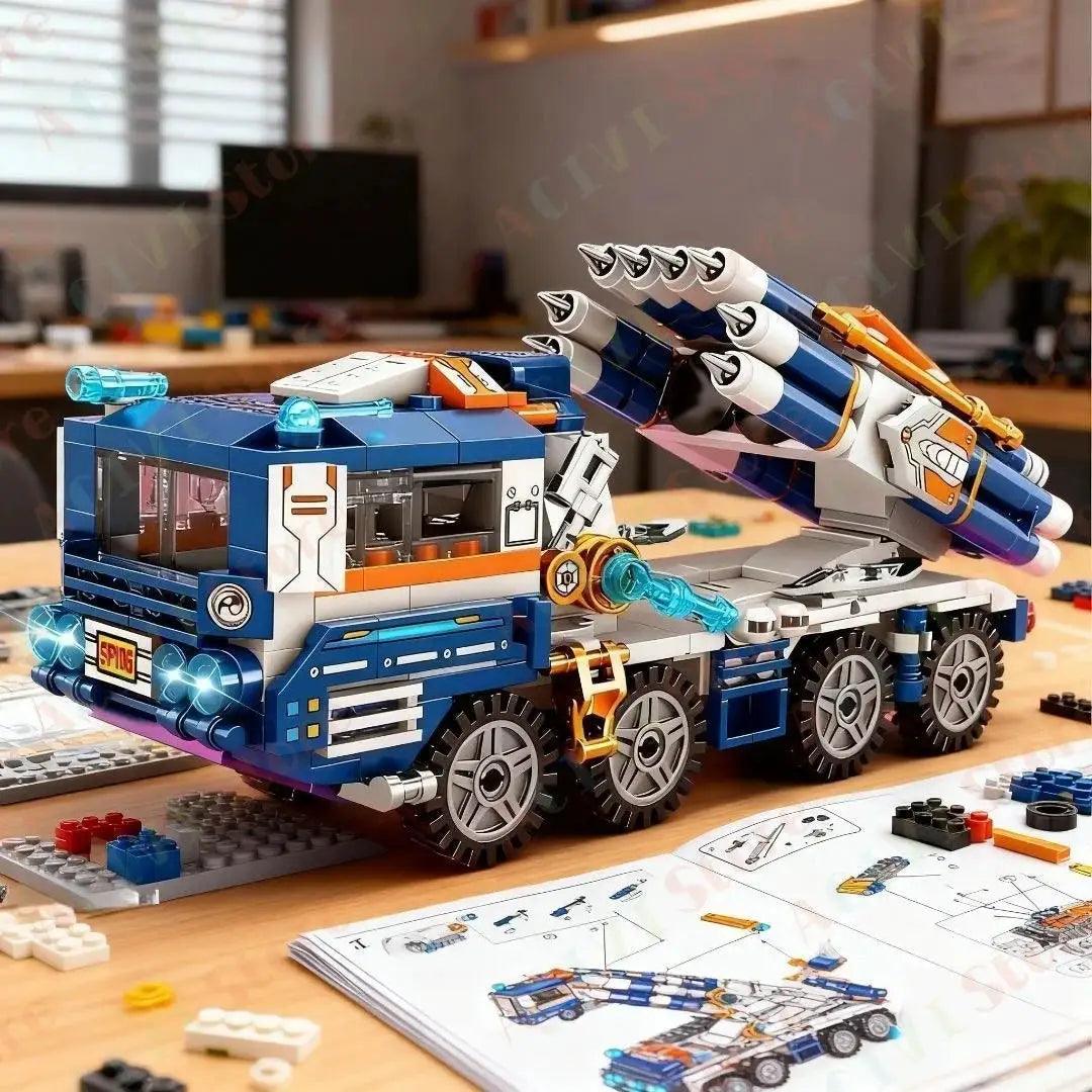 Navy Warship Lego Compatible Building Blocks Set Elite - ToylandEU™