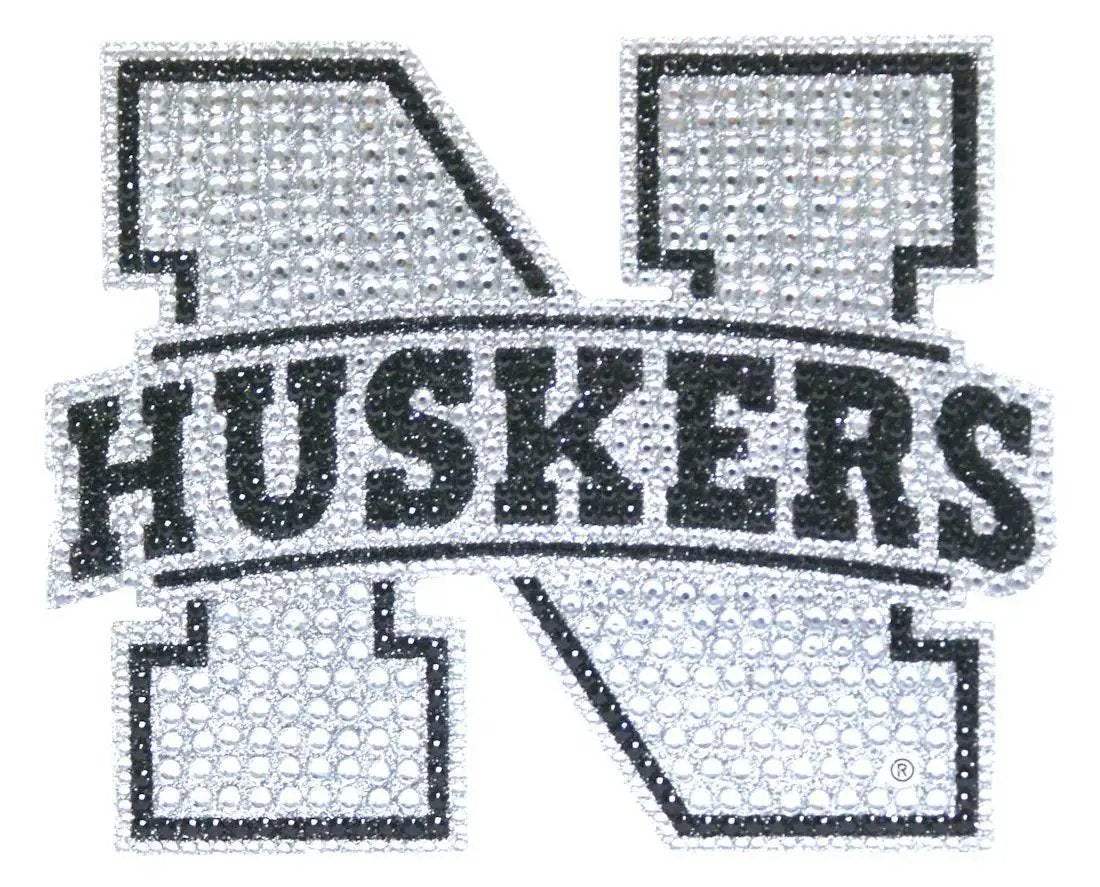 Nebraska Cornhuskers Auto Emblem Rhinestone Bling CO - ToylandEU