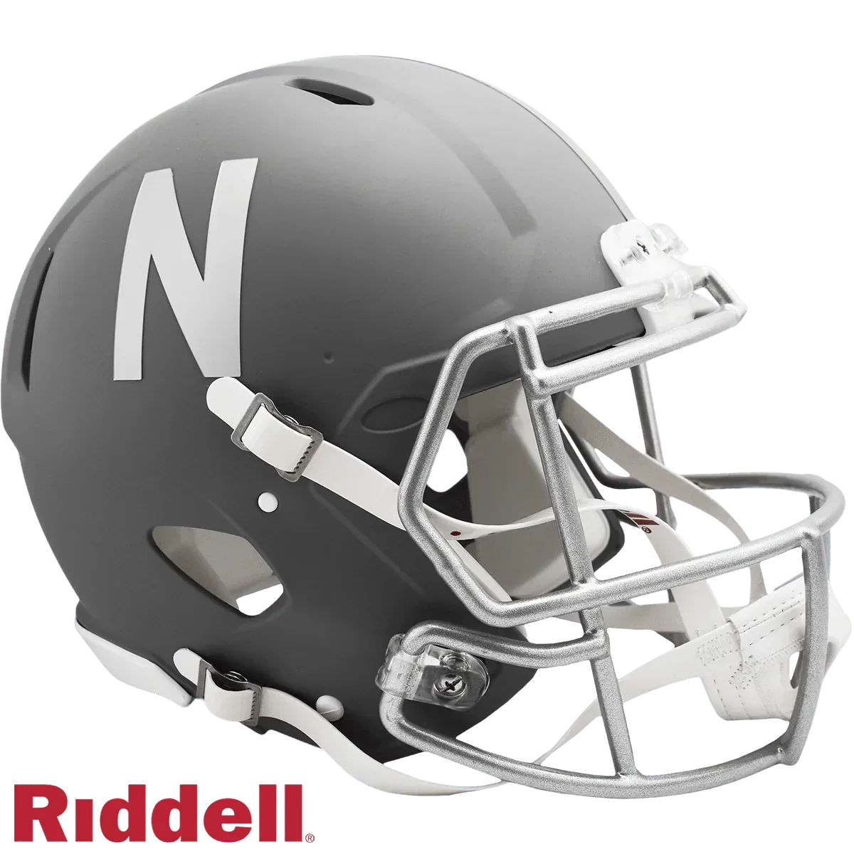 Nebraska Cornhuskers Riddell Authentic Slate Helmet - ToylandEU™