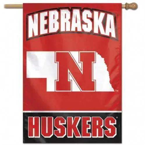 Nebraska Cornhuskers Vertical Banner 28x40 Alternate Design - ToylandEU™