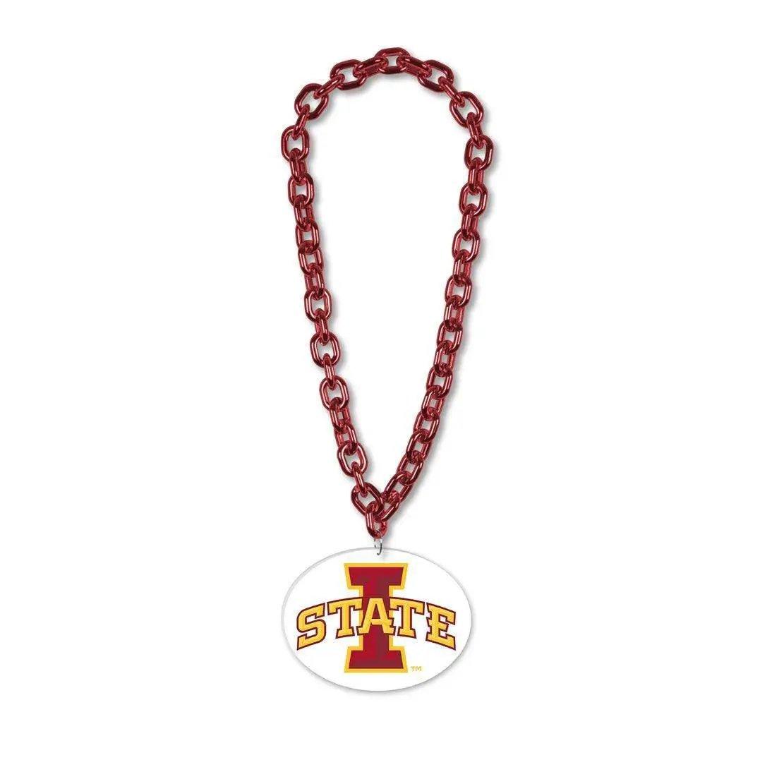 Iowa State Cyclones Necklace Big Fan Chain 38 Inch - ToylandEU™