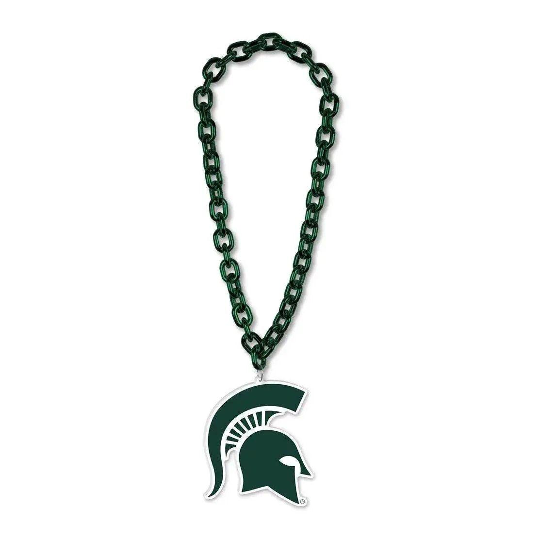 Michigan State Spartans Official Big Fan Necklace Chain - ToylandEU™