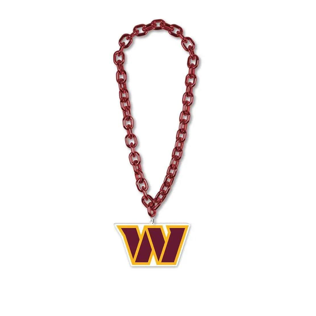 Washington Commanders Big Chain Necklace Wincraft Fanatics - ToylandEU™