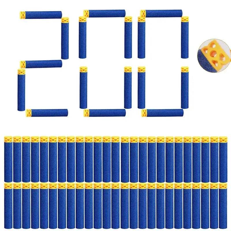 Nerf Darts Foam Soft Head Refills For N-Strike Elite - ToylandEU